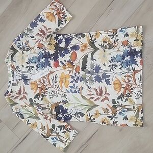 Chico's touch of cool autumn elbow tee